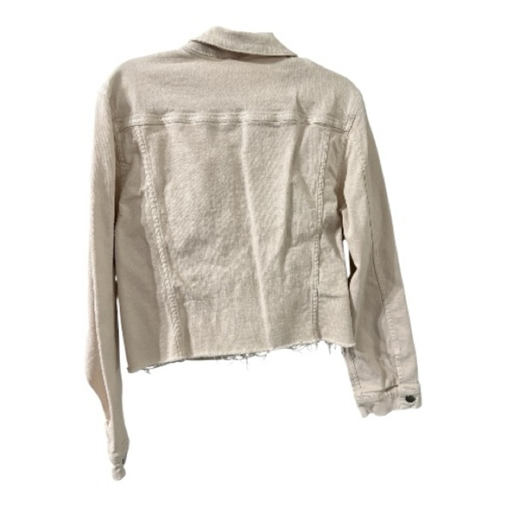 STRETCH DENIM
Women’s Cream Jean Jacket · No Size Tag (Approx. 2x) - Picture 2 of 3